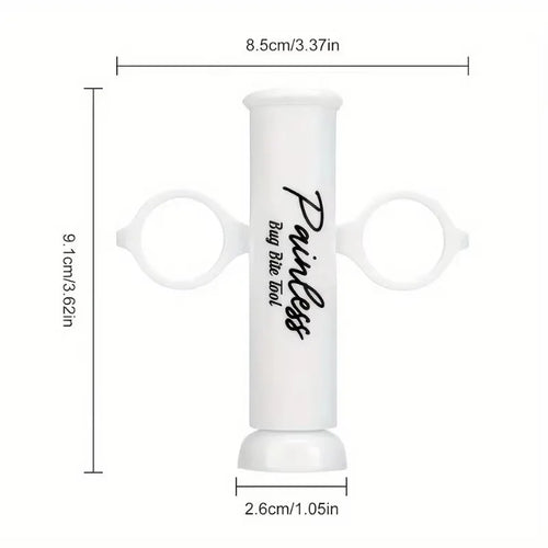 Bug Bite Suction Tool, Venom Extractor Itch Relief, Natural Reduce Itch & Swell, Bite & Sting First Aid for Outdoor Hiking, Back